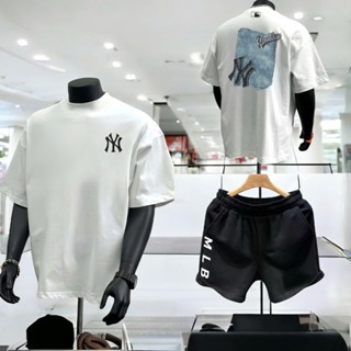 Áo và BỘ unisex nam nữ MLB - FULL BOX - chất liệu vải cotton 100%, co giãn, thời trang giới trẻ -  NY VẢI BÒ