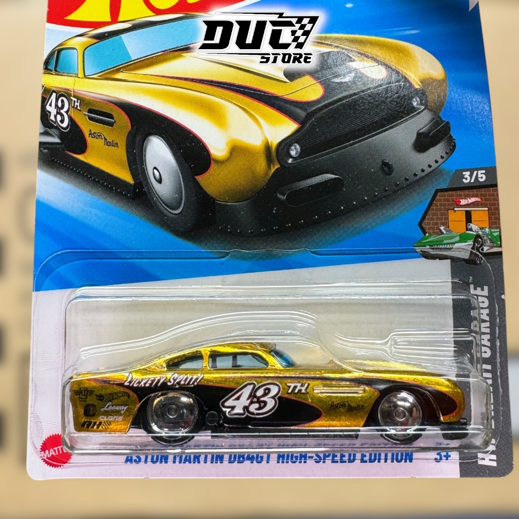 Ducstore Xe mô hình JBC39 Hot Wheels Aston Martin DB4GT High-Speed Edition - STH E CASE 2025