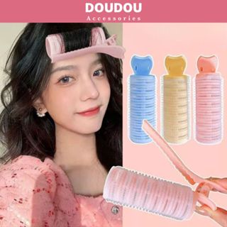 Kẹp phồng chân tóc mái Hàn Quốc Doudou Kẹp mái Lô uốn tóc mái tự dính tạo kiểu tóc thời trang JF005