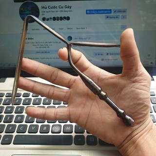 Móc Lụp Cu Gáy Trụ đồng và Inox lên màu.