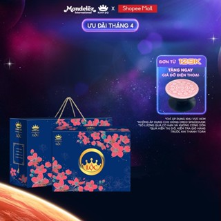 [LIVESTREAM] [ĐỘC QUYỀN ONLINE] Bộ Quà Bánh Tết Kinh Đô Lộc - Hộp Giấy 1,210G - CÓ TÚI GIẤY