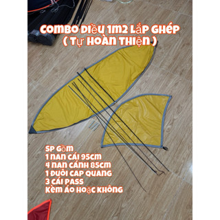  Combo Tự Lên Diều 1m2 Lắp Ghép sỏ áo combo về tự lên 