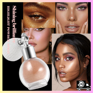 Phấn Bắt Sáng - Highlight FACE BODY - Nhũ Bắt Sáng Tóc, Tạo Khối Xịt Tóc Lấp Lánh - Mỹ Phẩm Nội Địa Trung