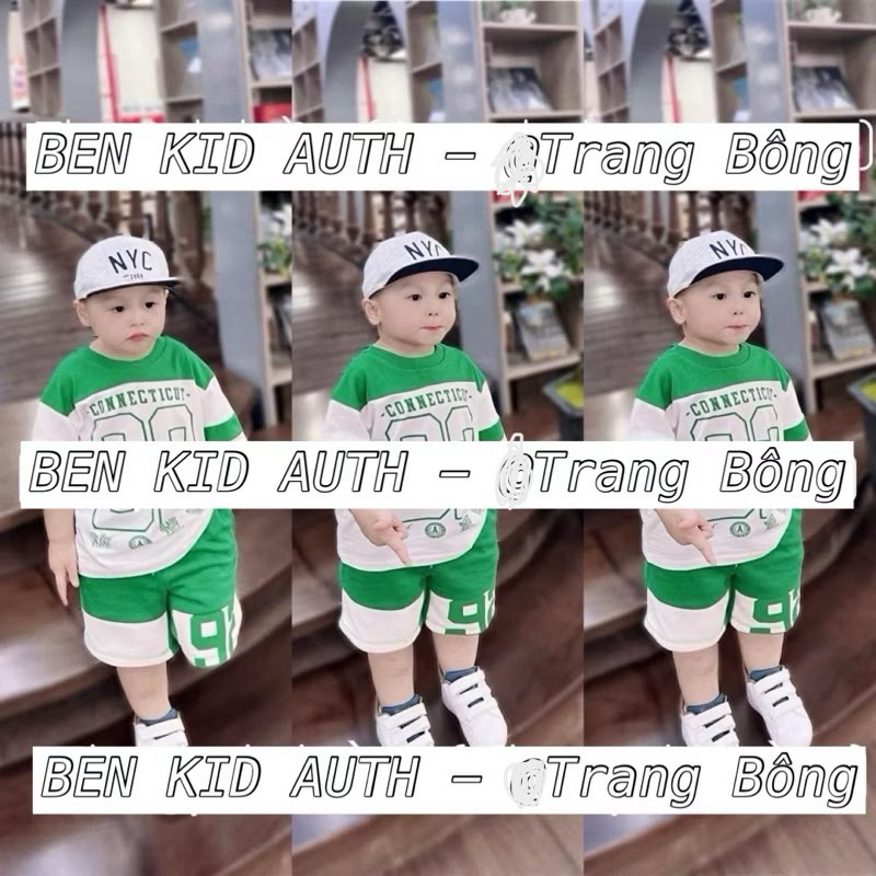 Set quần áo HM AUTH săn sale cho bé