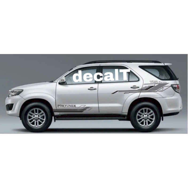 Tem Dán Sườn Xe Fortuner Mẫu Mới. Tem Dán Sườn Xe Fortuner (F1106)
