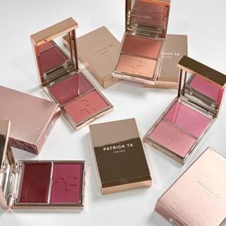   CHÍNH HÃNG  Má Hồng Dạng Kem & Dạng Phấn 2 Trong 1 Patrick Ta Cream & Powder Blush Duo 10g 