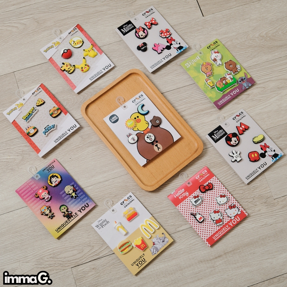 CHÍNH HÃNG | COMBO Charm Jibbitz Gắn Dép CROCS, Stiker Gắn Dép CROCS | IMMA.G
