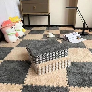Thảm Xốp Ghép Lông cừu siêu êm mịn 30x30cm