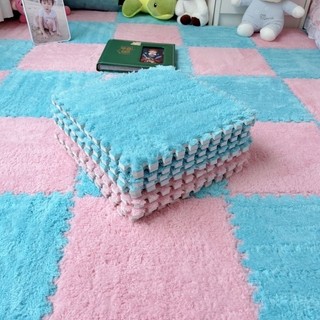 Thảm Xốp Ghép Lông cừu siêu êm mịn 30x30cm