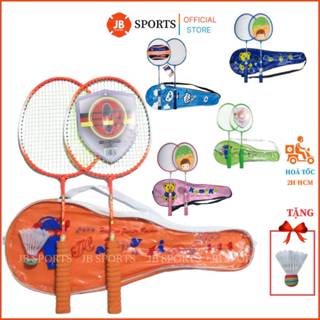  Bộ Vợt Cầu Lông TRẺ EM Cặp Vợt Cầu Lông Tốt Nhẹ Dây Căng Trợ Lực 