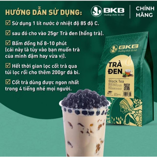Trà đen (hồng trà) BKB pha trà sữa siêu ngon gói 500gram