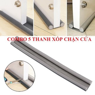  Combo 5 Thanh Chặn Cửa Đa Năng 95cm Miếng Chặn Khe Cửa Xốp Ngăn Côn Trùng Bụi Bẩn Chống Ồn Chắn Gió Điều Hòa 