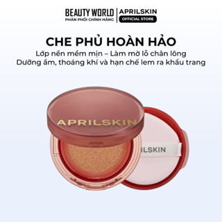  Phấn nước APRIL SKIN Hero Cushion SPF50+ PA++++ 12g Kèm Lõi Thay Thế TONE 23 