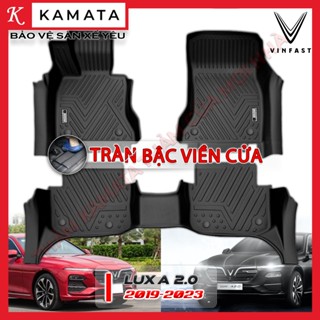 Thảm lót sàn xe ô tô Vinfast Lux A 2019 - 2023 chất liệu TPV tràn ghế (new) KAMATA
