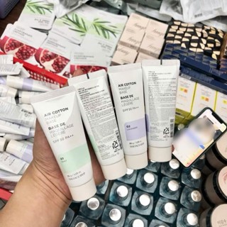   BILL KOREA  Kem Lót Kiềm Dầu Triệt Sắc Siêu Đỉnh THEFACESHOP Air Cotton Makeup Base SPF30 PA++ 40ml 