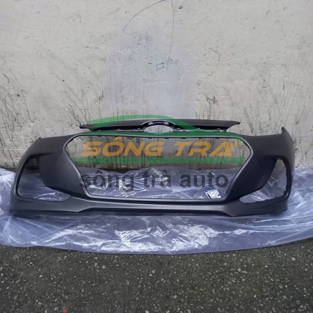 Ba đờ xốc trước Hyundai i10 Grand 2018 bản hatchback. Cản trước i10 Grand chính hãng