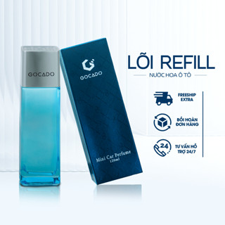  Lõi Refill nước hoa ô tô hương AROMATIC SILVER LUXURY BLACK DIAMOND dung tích 120ml 