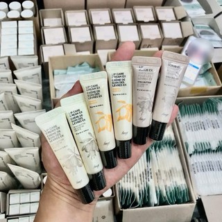 Tẩy Tế Bào Chết, Son Dưỡng Cho Môi THEFACESHOP Lip Scrub Shea Butter 10g, Lip Care Cream 12g