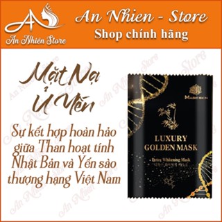 Mặt Nạ Ủ Yến Luxury Golden Mask Magic Skin - Thải Độc - Mờ Nám Tàn Nhang - Trắng Hồng - Căng Bóng.