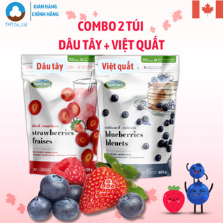 [Canada] Combo 2 túi Trái cây đông lạnh Snowcrest Berry Blend nhập khẩu Canada