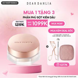 [Sale]Phấn Phủ Thuần Chay Dạng Bột Dear Dahlia Skin Paradise Soft Velvet Finishing Powder 12g