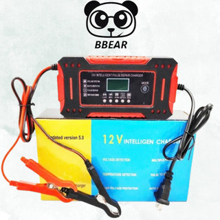 Sạc Bình Ắc Quy 12V 6A INTELLIGEN CHARGER 4AH - 120AH, Tự Ngắt Khi Đầy, Phục Hồi Ắc Quy Bằng Khử Sunfat, Chống Ngược Cực