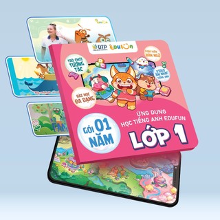 E-voucher - Edufun Premium lớp 1 - Dtpbooks