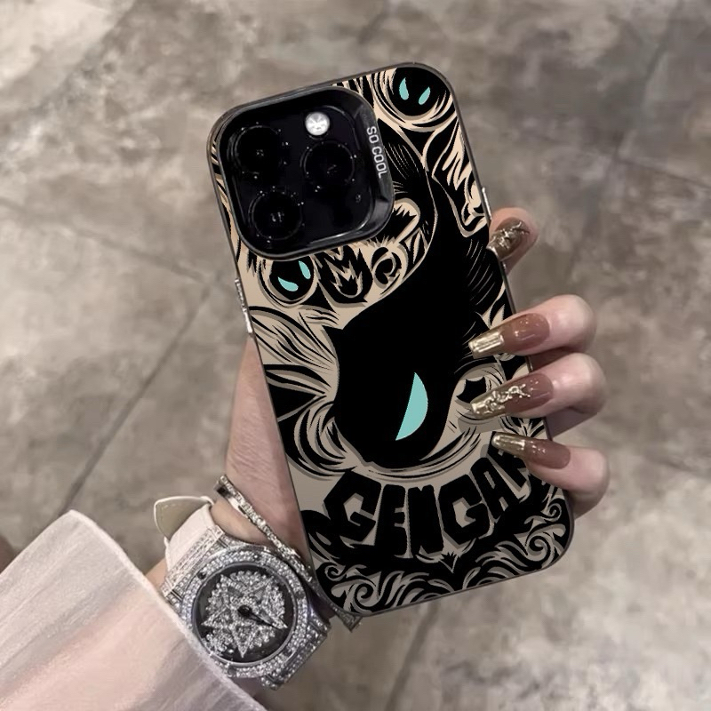 IMD103 Ốp Lưng Oppo IMD Genga Mắt Xanh A17 A15 A3X A5s A95 A60 A58 A57 A18 A78 A16K A5 A9 A55 A77 A5