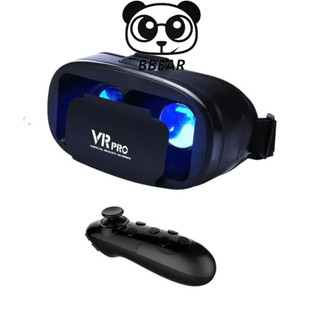 Kính Thực Tế Ảo VRPRO/VR BOX Phiên Bản 2.0, Xem Phim 3D VRBOX V2 Cho Điện Thoại Màn Hình Từ 3.5" Đến 6.7"