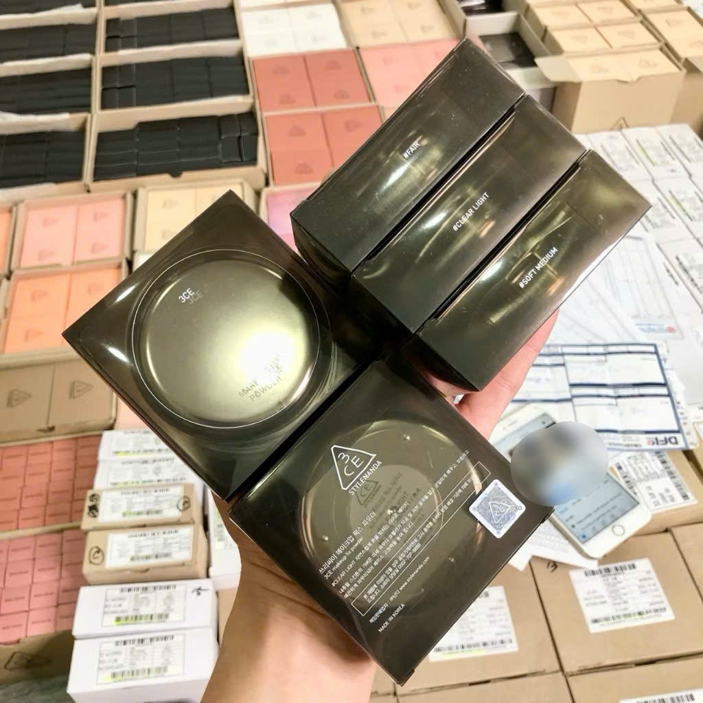 (BILL KOREA) Phấn Phủ 3CE Makeup Fix Powder 9g