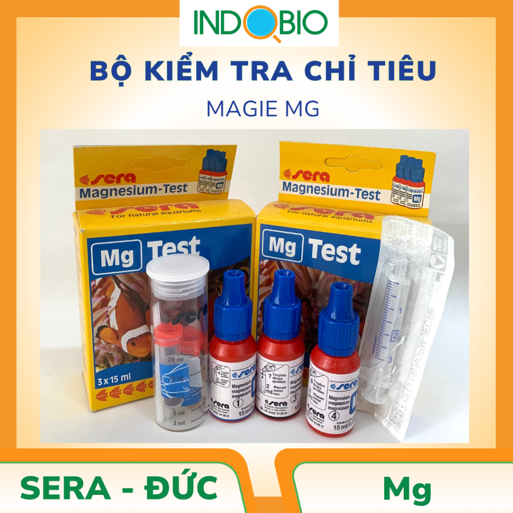 [HÀNG CÓ SẴN] BỘ TEST MG SERA TEST MAGIE SERA - ĐỨC [CHÍNH HÃNG]