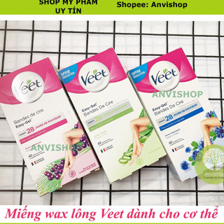 Kem tẩy lông, sáp wax lông cao cấp hãng Veet từ Pháp không làm lông mọc nhanh& rậm dành cho cơ thể/ria mép