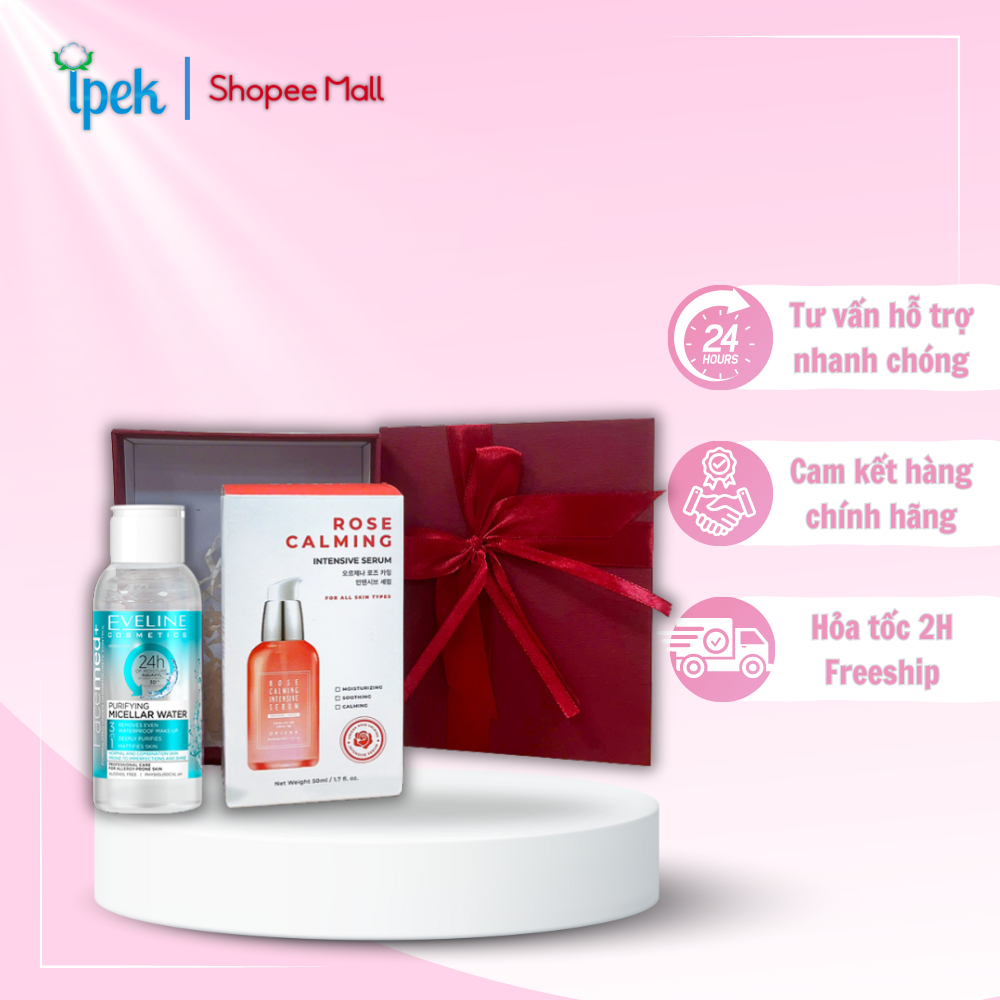 [Quà tặng Giáng Sinh] Set mỹ phẩm làm sạch và phục hồi da chính hãng ( ntt 100ml + serum orjena)