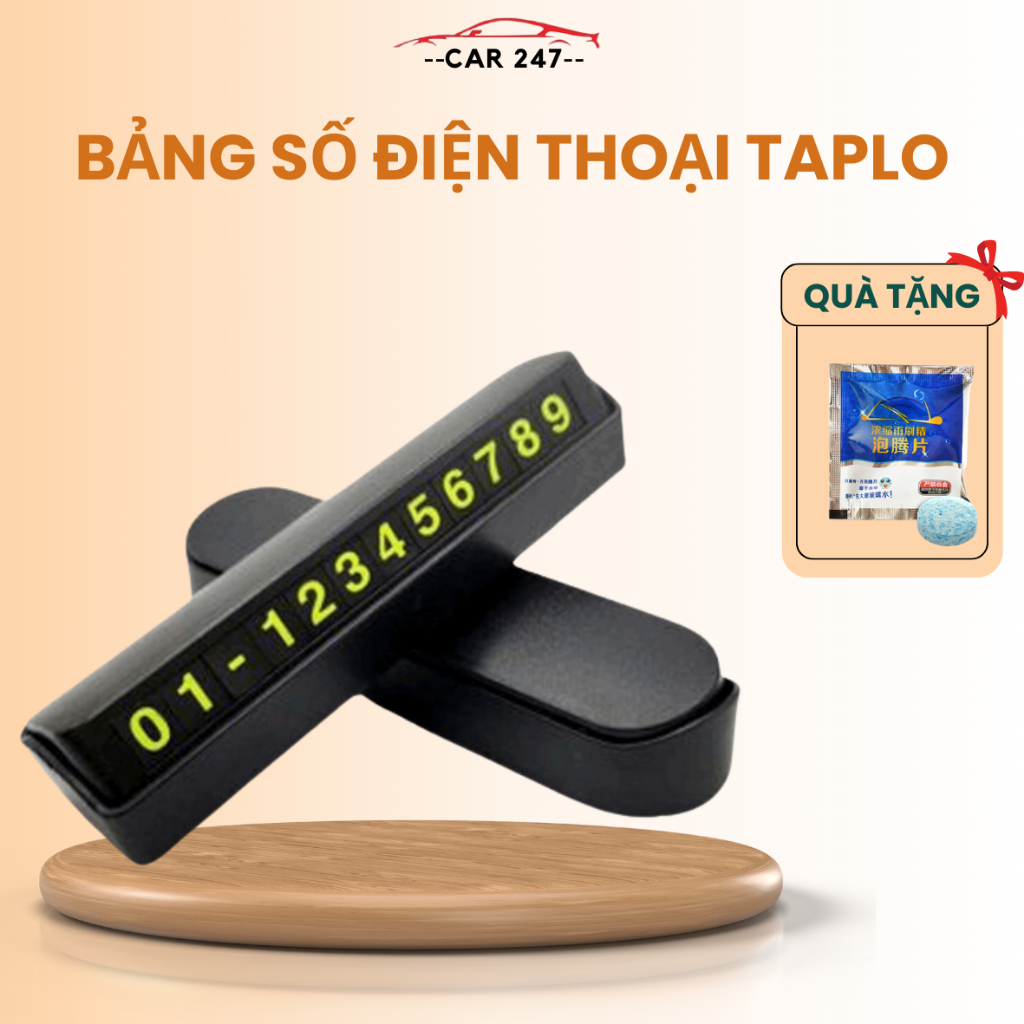 Bảng Ghi Số Điện Thoại Ô Tô - Thẻ Ghi Số Điện Thoại Ô Tô Khi Dừng Đỗ Tiện Lợi