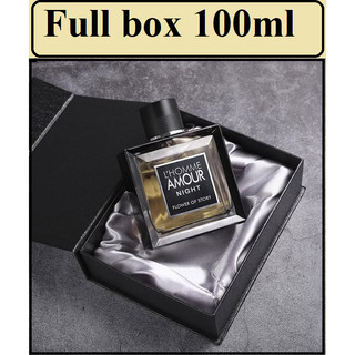  Nước Hoa Nam L'HOMME AMOUR NIGHT 100ML  mùi hương đặc trưng dành cho phái mạnh hộp cứng sang trọng 
