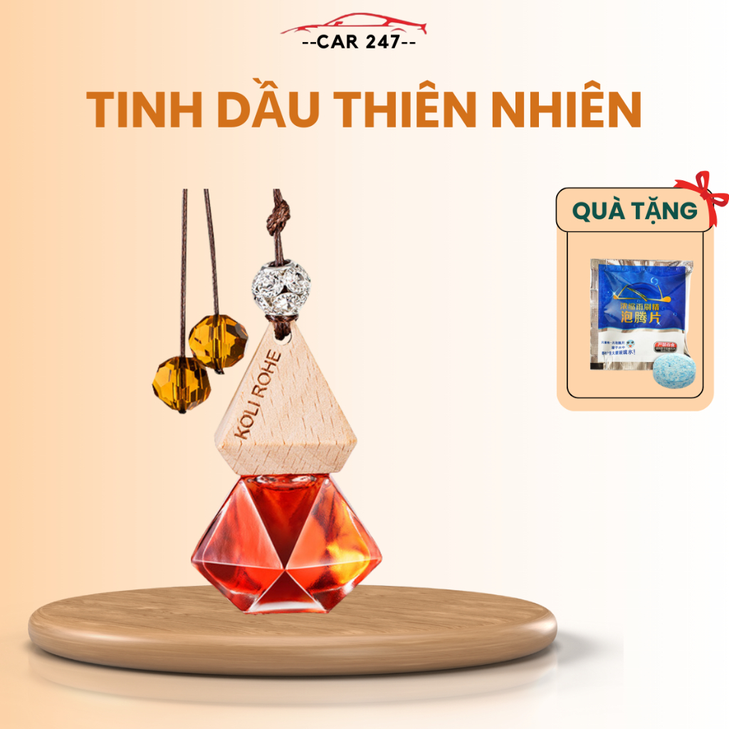 Tinh Dầu Treo Xe Ô Tô OMINO , Tinh Dầu Thiên Nhiên Hương Thơm Thơm Mát