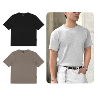 Áo cotton len cộc tay Eddy Jack Lane, Áo phông nam nữ unisex form regular chất liệu len cotton
