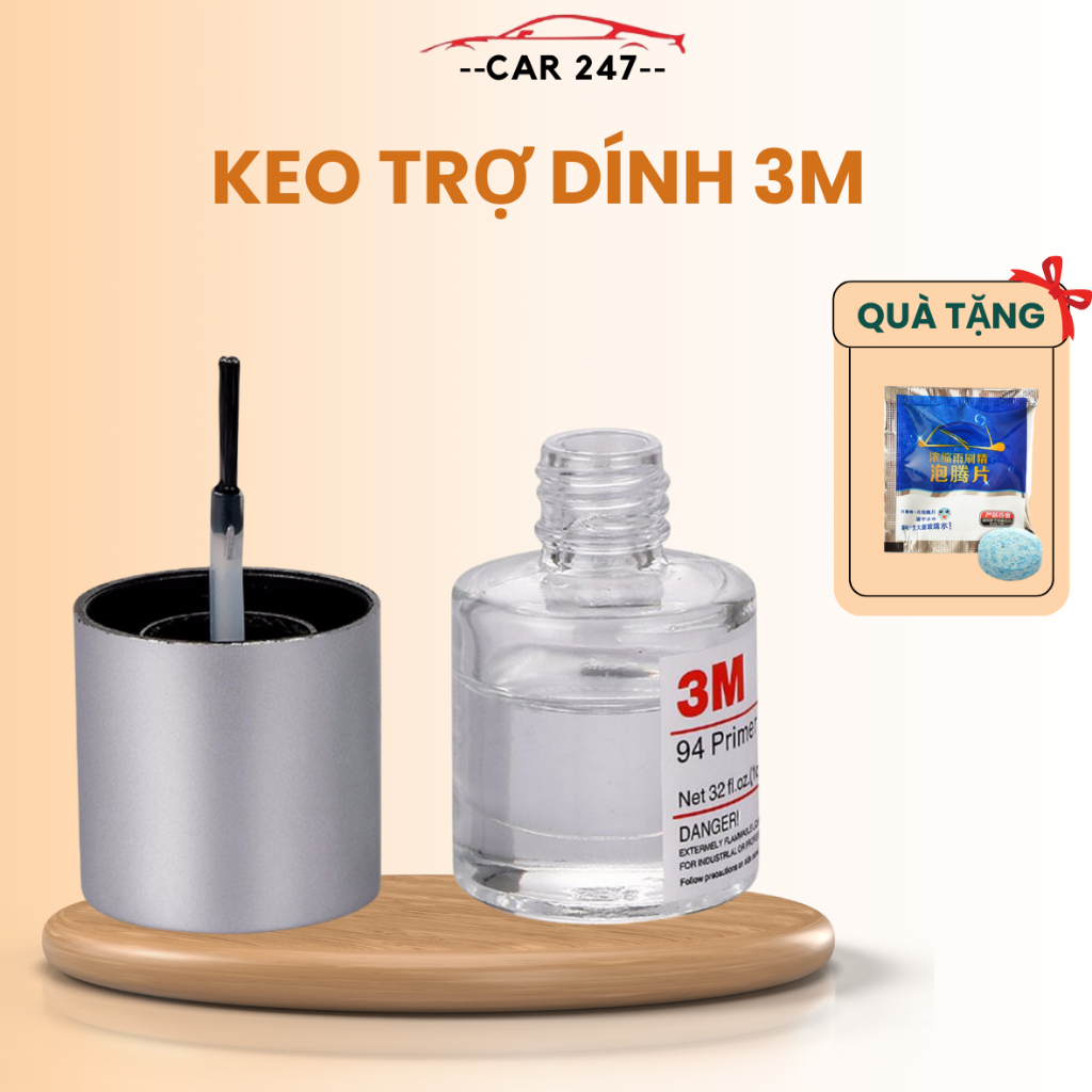 Keo Trợ Dính 3M Dán Gioăng Ron Cao Su, Chất Dung Môi Tăng Bám Dính Cho Lớp 3M