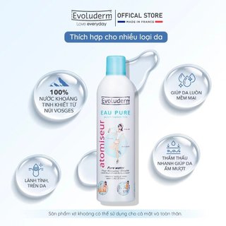Xịt khoáng e.v.o 150ml của Pháp