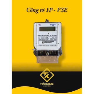 [Chính hãng] [Ảnh thật] CÔNG TƠ ĐIỆN TỬ 1 PHA VSE11-S-ĐỒNG HỒ ĐIỆN VINASINO