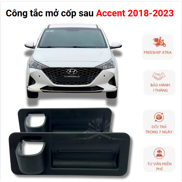 Nút bấm cốp , Công tắc mở cốp sau Accent 2018-2023 81260F2011 81260F2010