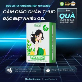 Bao cao su Ha Juncai  100 chiếc bcs Ultra Thin siêu mỏng, nhiều gel bôi trơn, nội địa Trung CODOMI