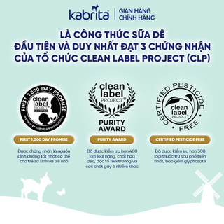 Sữa dê Kabrita Hà Lan số 2 cho bé - Lon 800g