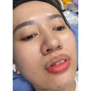 💋✍️ Mực xăm môi siêu bám mầu lên mẫu đậm (10ml)