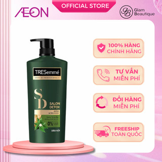  Dầu Gội Tresemme Salon Detox Gừng & Trà Xanh 640G Glam Beautique 