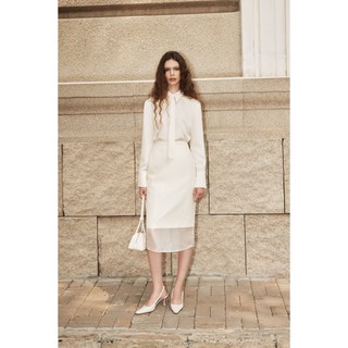  Áo sơ mi lụa Caroline Shirt HUONG BOUTIQUE HBSM1180 - có kèm cavat 