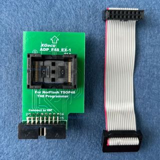 Đế nạp rom bios  48 cho t48 - TSOP48(Nor)