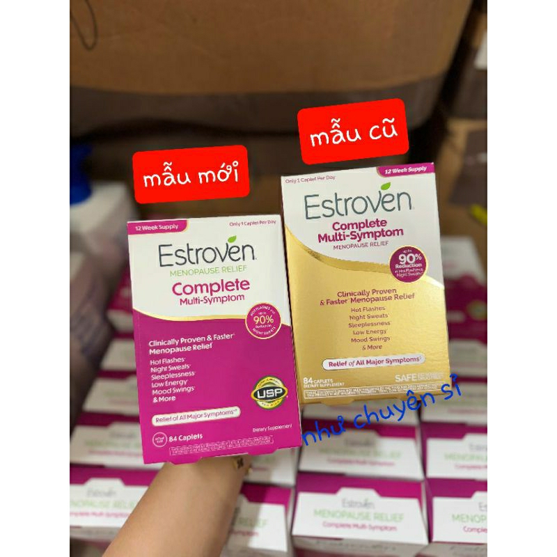 (Hàng chuẩn Air) Viên uống estroven complete multi  84 viên mỹ