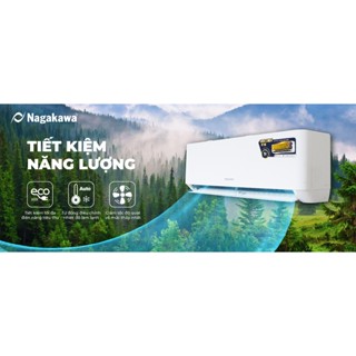Điều hòa/ Máy lạnh 1 chiều Nagakawa 9000BTU (1Hp) NS-C09R2T30-Made in Malaysia - Bảo hành 2 năm