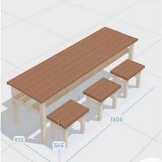 Bàn Ghế Gỗ Dựa có tay vịn sơn nâu bóng kyx